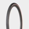 V. GUMA BONTRAGER GIRONA RSL GR TLR GRAVEL TYRE, BLACK/TAN 700C X 35MM