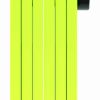 LOKOT U-LOCK ABUS LOCKS UGRIP BORDO 5700 COMBO LIME 80CM
