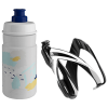 NOSAČ BIDONA ELITE KT CEO + BIDON JET 350ML BLACK/WHITE/BLUE