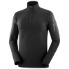 MAJICA FLEECE SALOMON ESSENTIAL LTWARM HZ M DEEP BLACK, XL