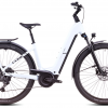 CUBE KATHMANDU HYBRID ONE 800 POLARWHITE´N´BLACK EASY ENTRY 2025, 54 cm