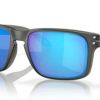 NAOČALE OAKLEY 9102 X5 HOLBROOK MATTE GREY SMOKE/PRIZM SAPPHIRE POLARIZED