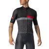 MAJICA CASTELLI BLOCCO S/S LIGHT BLACK, XS
