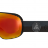 SKI MASKA CAIRN FOCUS OTG [IUM] MAT BLACK ORANGE MIRROR TU