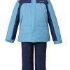 SKI ODIJELO PHENIX QUILTED JUNIOR TWO-PIECE AQUA BLUE, EU 12-16