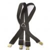 TREGERI ZA SKI HLAČE TAURUS KLASIK 110 BLACK, 110-116