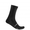ČARAPE CASTELLI ESPRESSO 18 BLACK, XXL