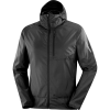 JAKNA SALOMON CROSS WIND JKT M DEEP BLACK, L