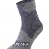 ČARAPE SEALSKINZ BIRCHAM WP ALL WEATHER ANKLE SOCK NAVY BLUE/GREY MARL, XL