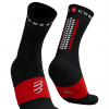 ČARAPE COMPRESSPORT ULTRA TRAIL V2.0 BLACK/RED, 39-41