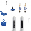 SET ZA ODZRAČIVANJE BLEED KIT PREMIUM SRAM MINERAL