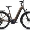 CUBE TOURING HYBRID PRO 800 METALLICUMBRA´N´BLACK 2027 EASY ENTRY, 50 cm